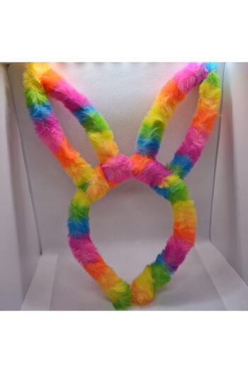 zeynep Colorful Rabbit Crown