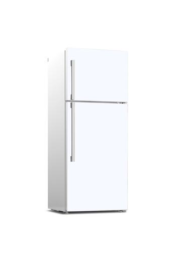 Tilki Dünyası White Refrigerator Front Cover Sticker 501