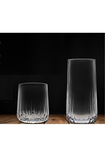 Emr züccaciye Paşabahçe Nova Water Soft Drink Glass - 12 Liter Water Soft Drink Glass 2 Sizes