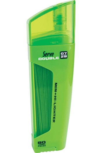 Serve Yeşil Deep Double Steps 3lü Set
