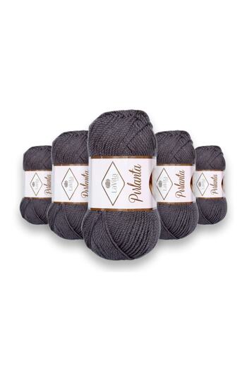 LaVita Yarn Diamond 5 Pack Amigurumi Hand Knitting Yarn Taka Yarn (anthracite-9810)