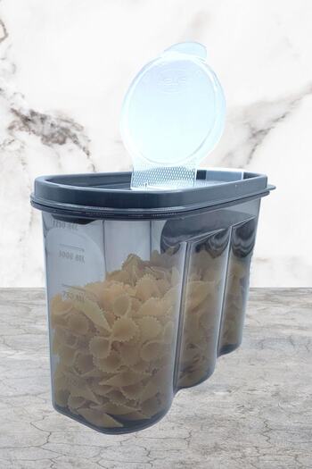 Buffer ® حاوية تخزين طعام بمقياس 2 غطاء - 1.2 لتر - Sa930