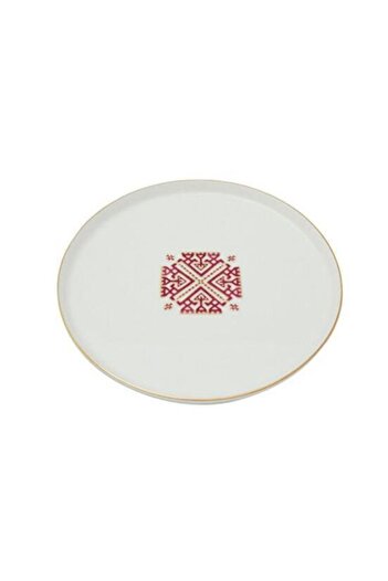 Porland Arabesque Pattern6 Flat Plate 21 Cm 04alm005999