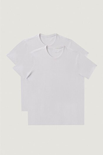 CLIPMAN Ανδρικό μπλουζάκι Slim Fit Basic 2-pack