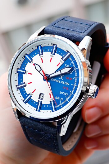 Daniel Klein Leather Strap Men's Wristwatch 818670