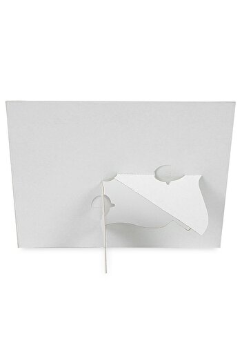 Birlik Fotoğrafçılık 15x21 White Cardboard Frame - Kc-1