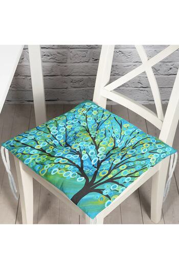 Realhomes Real Homes Digital Printed Fluffy Chair Cushion