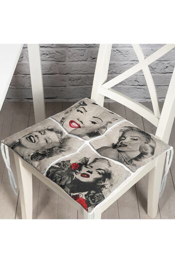 Realhomes Custom Design Digital Printed Pouf Chair Cushion