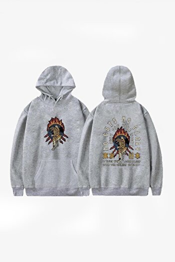 Oksit Світшот Todd No Guts Baskılı Comfort Unisex
