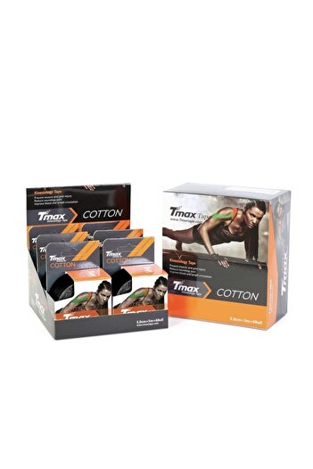 TMAX Tape Kinesio Sports Tape Black 5 m X 5 cm
