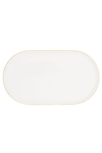Porland Chopin Gold Series 28 cm Oval Boat Plate