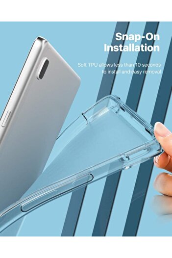 UnDePlus Samsung Galaxy Tab A7 Lite T220 T225 T227 Case Shockproof Transparent Cover