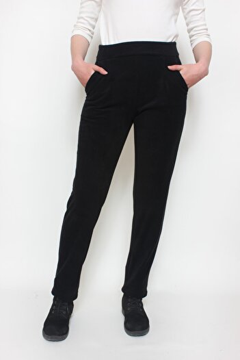 Cottoncool Women's Black Fleece Tracksuit Bottom