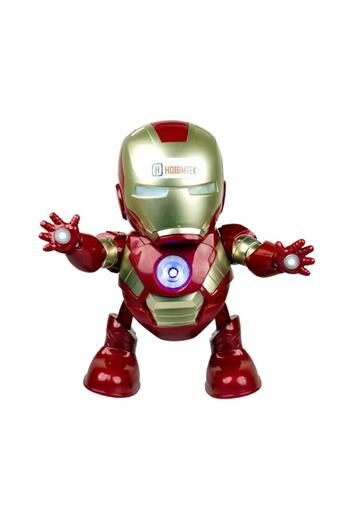 Genel Markalar Demir Adam Ironman Oyuncak Hareketli Işıklı Dans Eden Robot 3 Farklı Müzikli