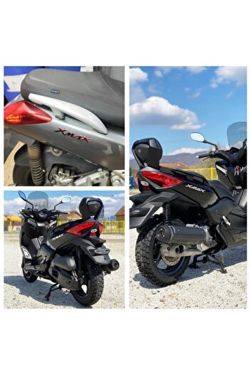 Knmaster Yamaha Xmax Embossed Sticker Non-Fading Label Kit Black