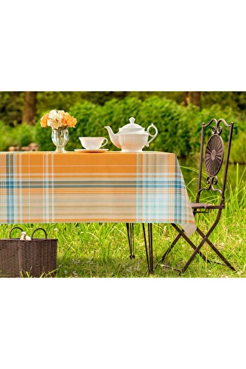 Madame Coco Farrant Yellow PVC Tablecloth - 100x140 cm