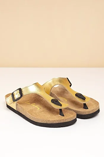 Pierre Cardin PC-5067 Χρυσές παντόφλες Unisex
