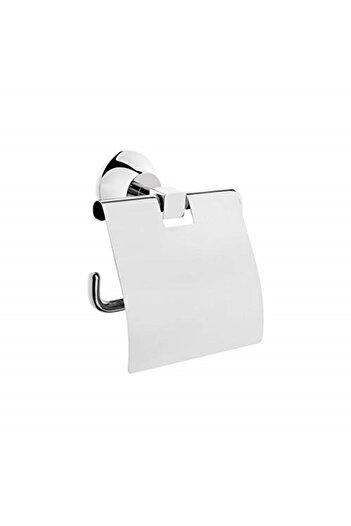 VitrA Juno Classic A44422 Tuvalet Kağıtlığı, Kapaklı, Krom