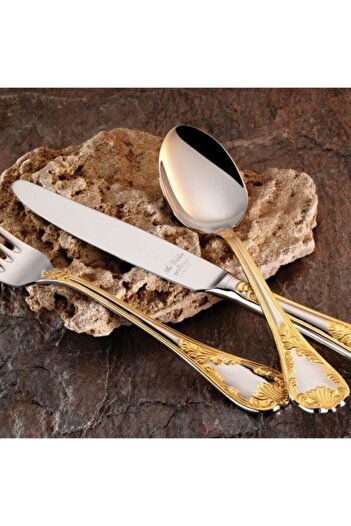 Aryıldız Pera Prestige Gold 89 Piece Cutlery Set