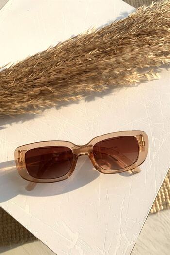 KATRENİNZEYLİ Lua Sunglasses Shiny Nude