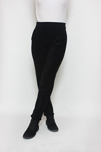 Cottoncool Women's Black Fleece Tracksuit Bottom