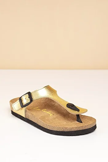 Pierre Cardin PC-5067 Χρυσές παντόφλες Unisex