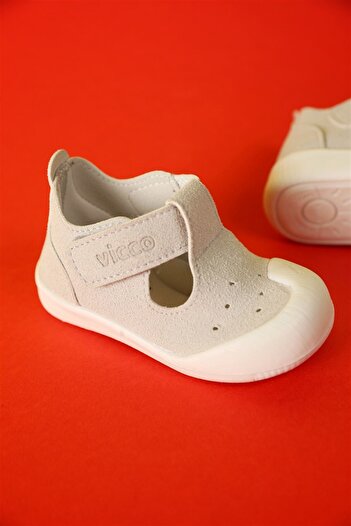 Vicco Loro Unisex Gray First Step Shoes