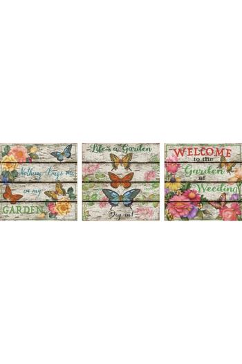 EDUCA Puzzle 3x500 Pieces Country Garden Pu