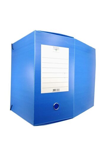 Temel Archive and Project Box 29x36x20cm Blue 25 Pieces