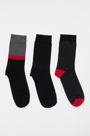 DeFacto Stripe Patterned 3-Piece Sock Socks