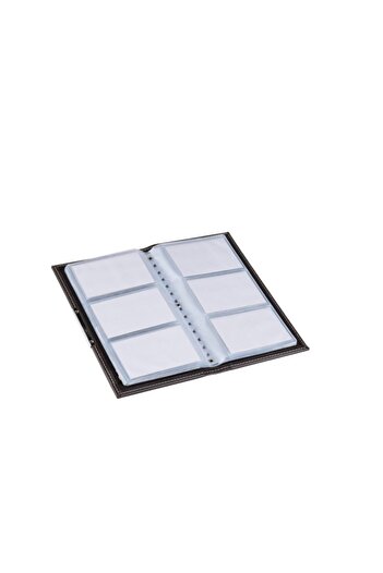 2K Business Card Album 3 Rows 144 Card Holders 12x21 cm