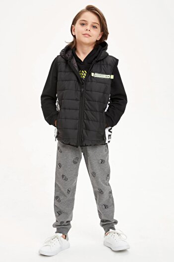 DeFacto Boy's Hooded Vest S7272A620Au