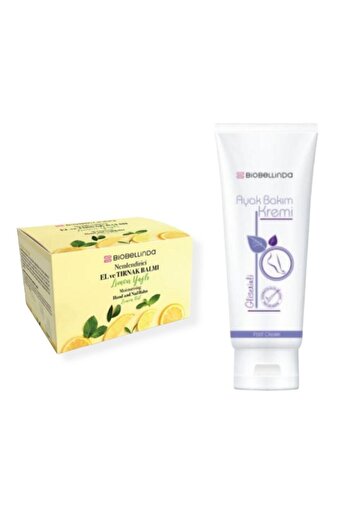 Biobella Gliserinli Ayak Bakım Kremi 125 Ml & Nemlendirici El Ve Tırnak Balmı