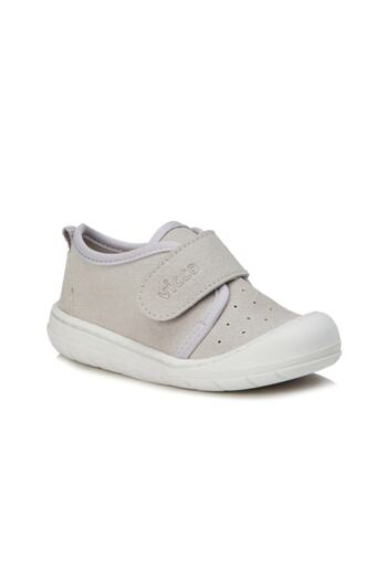 Vicco Anka Kız / Erkek Çocuk Gri Ilk Adım Bebe Patik Panduf Unisex Günlük Spor Ayakkabı 950.e19k.224