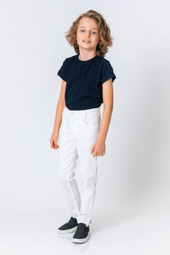 incity Boy's Ecru White Pants