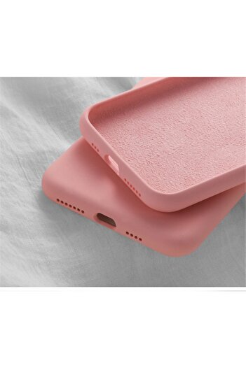 Fibaks Samsung Galaxy A52 - A52S Case Velvet Launch Soft Soft Liquid Silicone Camera Protected Mara