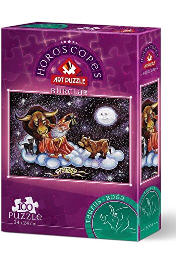 Art Puzzle Taurus 100 Piece Puzzle