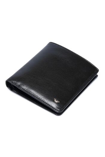Tergan Black Leather Men's Wallet 01452a97