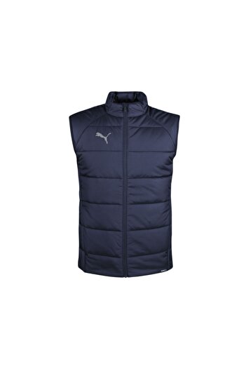 Puma Teamliga Vest Jacket Erkek Günlük Yelek 65796806 Lacivert