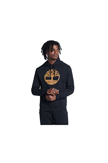 Timberland Core Logo P/o Hood Bb Men's Casual Sweatshirt Tb0a2bjhp561 Black