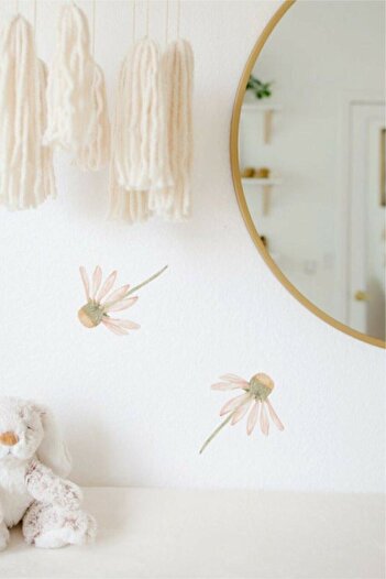 ENGINPRINT Flying Daisy Wall Sticker 72 Pieces