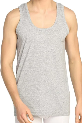 Seher Yıldızı Ser0001 / Seher Combed Cotton Undershirt (6 PIECES) | Grey