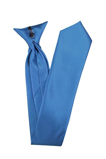 PROKRAVAT Turquoise Eyelet Clip Tie
