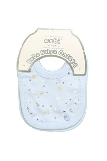 Sebi Bebe Combed Cotton Oral Secretion Apron 2&#39's (BABY GIRL)