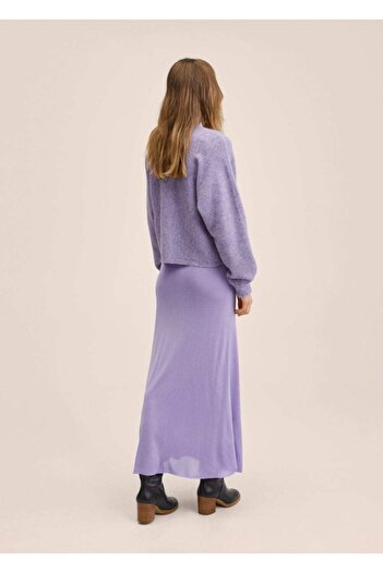 MANGO Woman Triko Kloş Etek