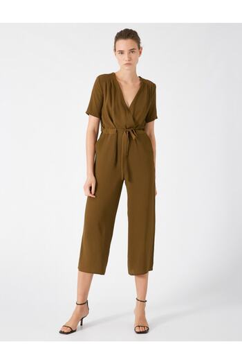 Koton Damen-Overall in Khaki 0YAK48666PW