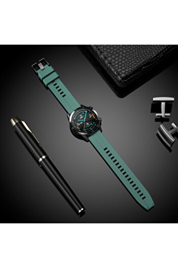 Nezih Case Huawei Watch Gt3 / Gt3 Pro / Gt4 / Gt5 / Gt5 Pro / Gt6 / Gt6 Pro 46mm Compatible Silicone Band 22mm