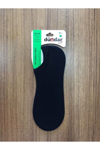 Dündar Men's Navy Blue Bamboo 6-Piece Seamless Sneaker Socks