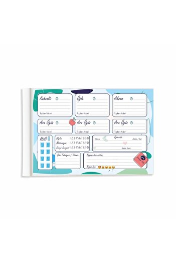 markarizma Diet Diary 2 Pieces 14 Cm 20 Cm 60 60 Pages