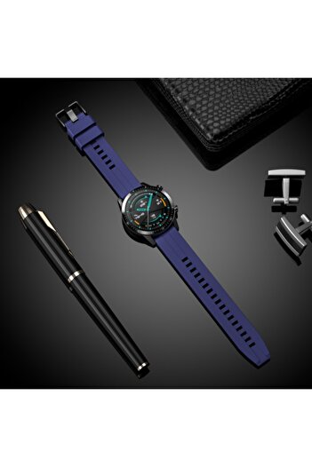 Nezih Case Huawei Watch Gt3 / Gt3 Pro / Gt4 / Gt5 / Gt5 Pro / Gt6 / Gt6 Pro 46mm Compatible Silicone Band 22mm